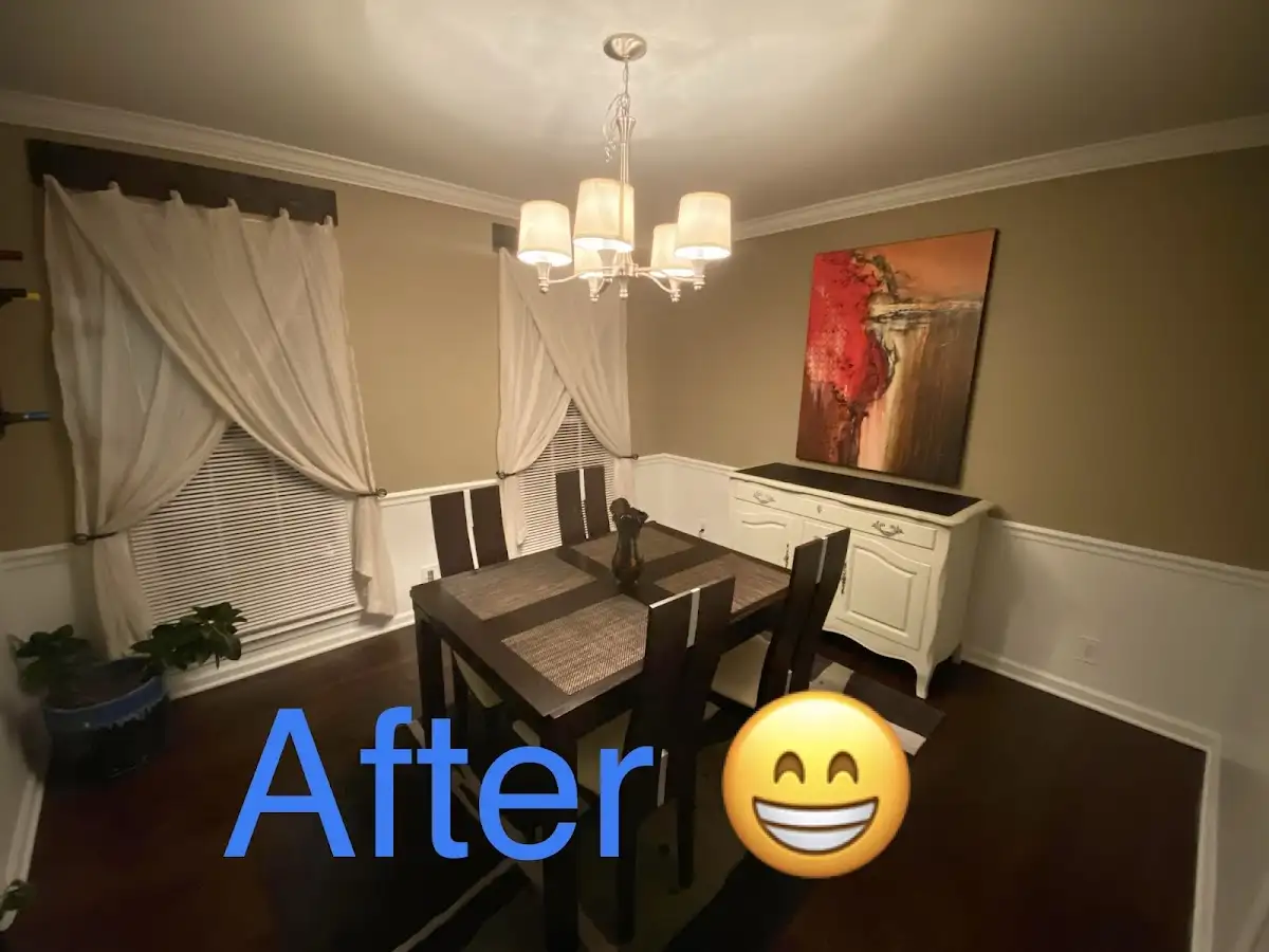 Professional dining room restoration after water damage in Perry